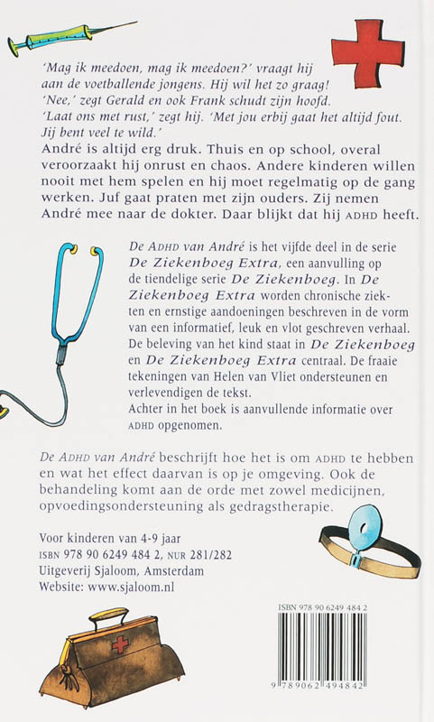 De ADHD van André / De ziekenboeg extra / 5 achterkant