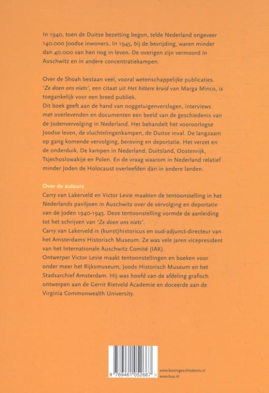 Ze doen ons niets achterkant