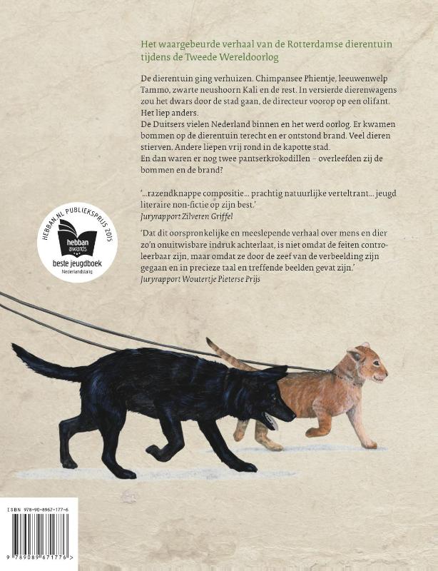 Een aap op de wc achterkant