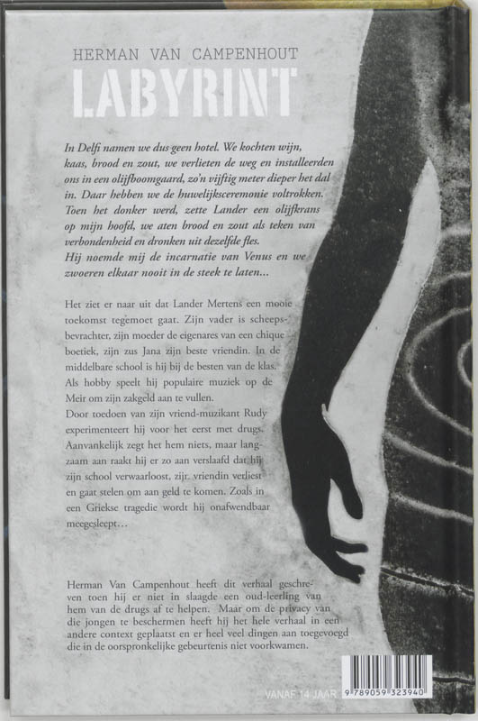 Het Labyrint achterkant