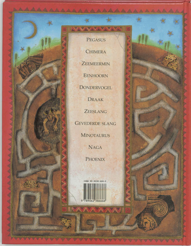 Mythische Dieren Uit Alle Windstreken achterkant