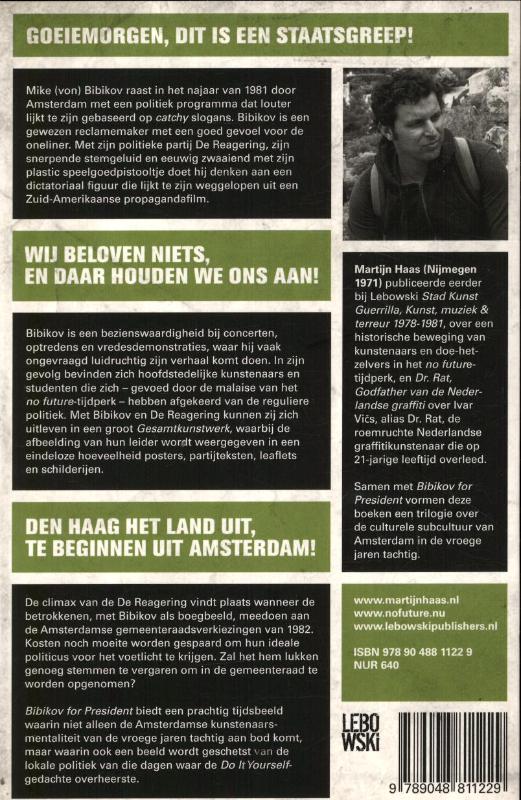 Bibikov for President achterkant