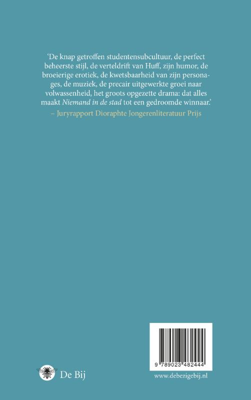 Niemand in de stad achterkant