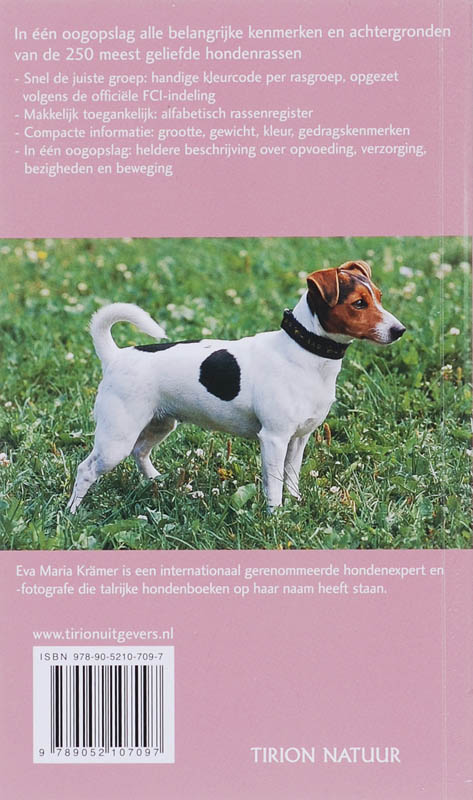 250 Hondenrassen achterkant