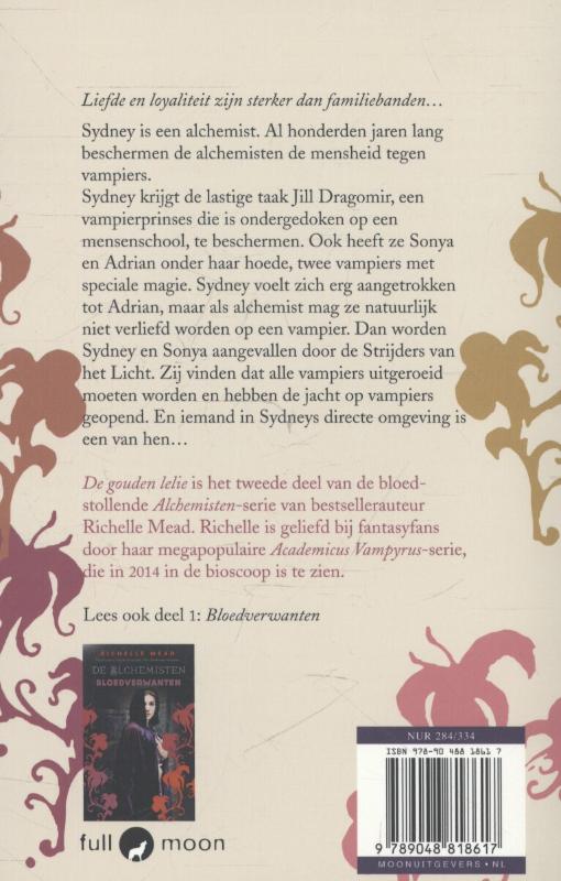De gouden lelie / De alchemisten / 2 achterkant
