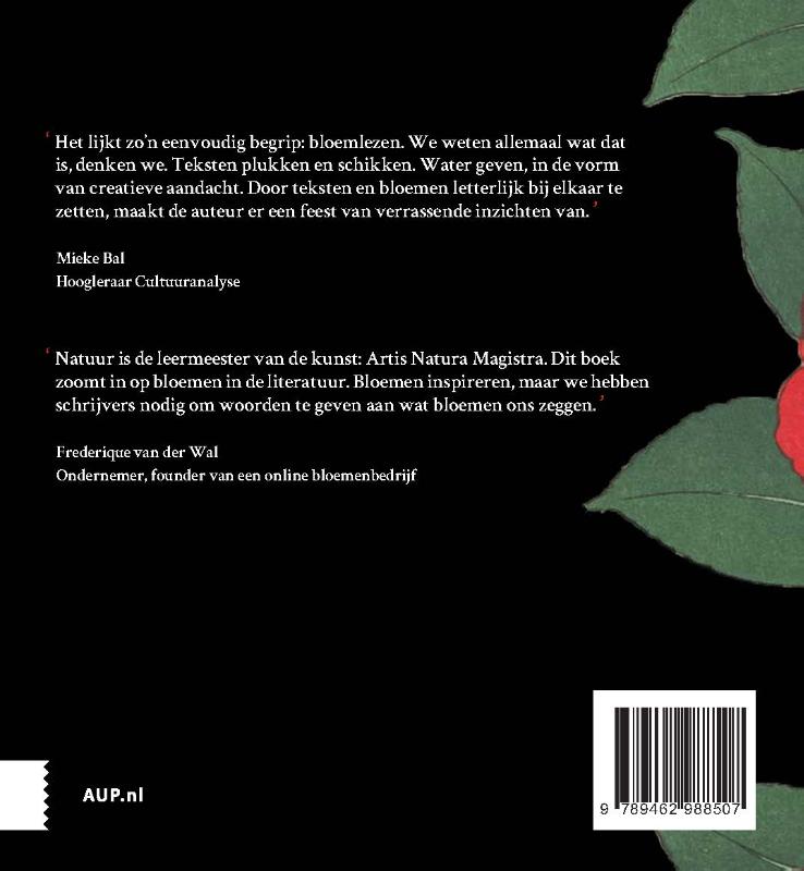 Bloemlezen achterkant