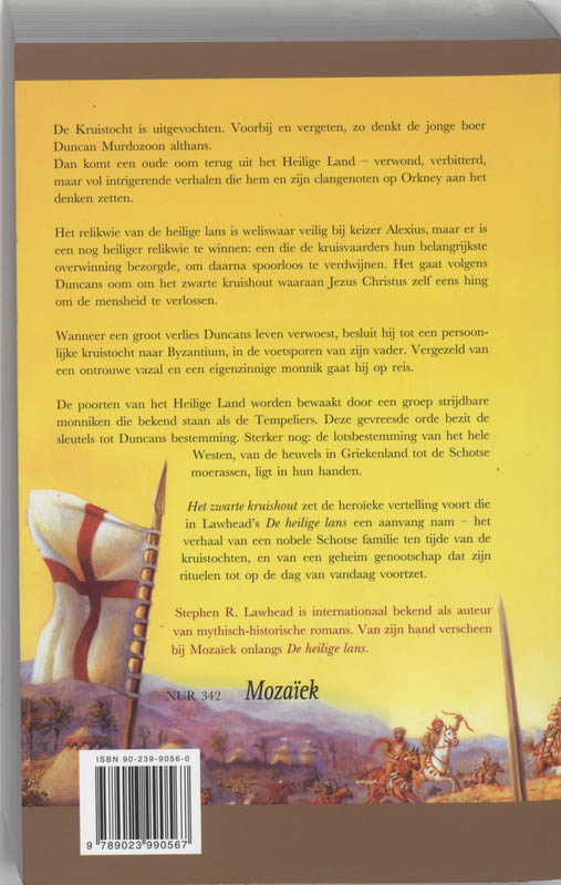 Zwarte Kruishout achterkant