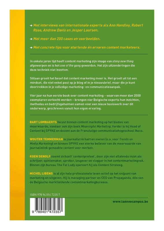 Dit is content marketing achterkant