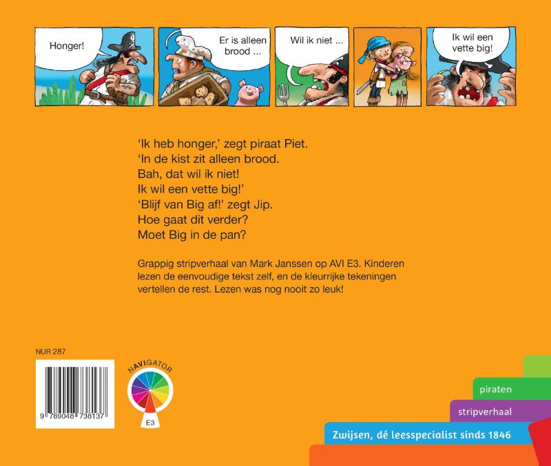 Blijf van Big af! / AVI strips achterkant