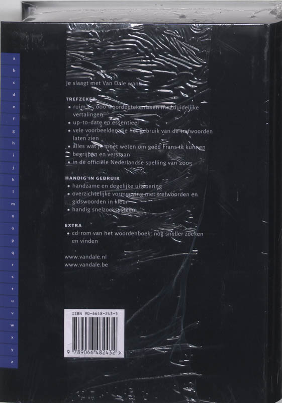 Van Dale Studiewoordenboek Frans-Nederlands / Van Dale Studiewoordenboeken achterkant