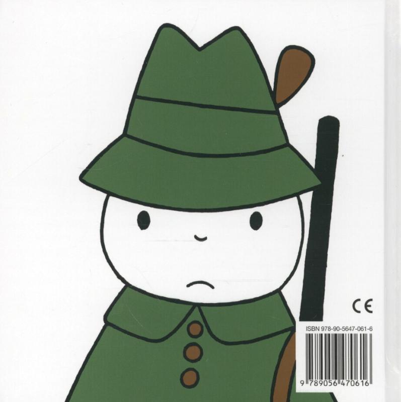 Roodkapje achterkant