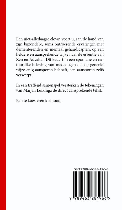 Clown Zensaties achterkant