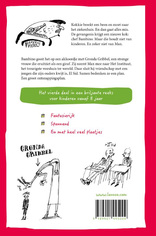 De grote ontsnapping / De keukenprins van Mocano / 4 achterkant