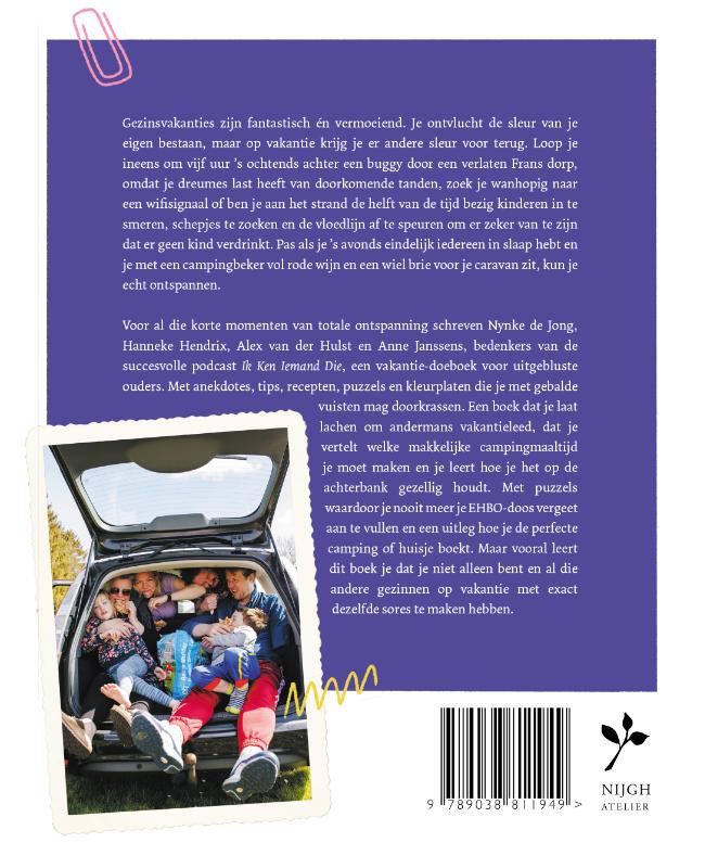 Het grote vakantie-doeboek voor uitgebluste ouders achterkant