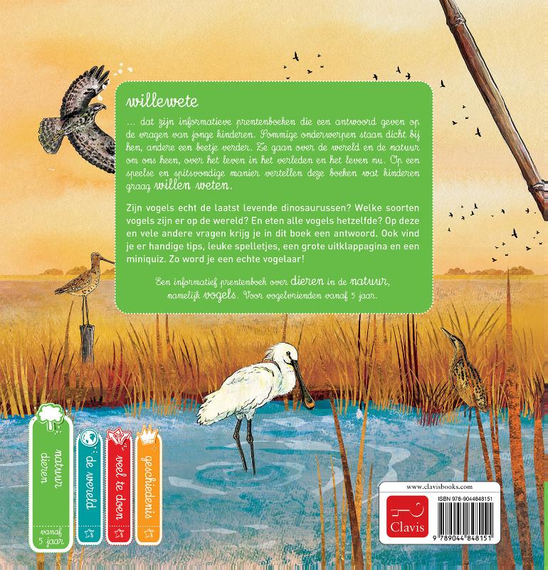 Vogels / Willewete achterkant