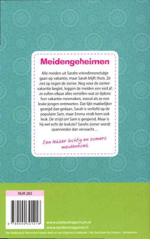 Meidengeheimen achterkant