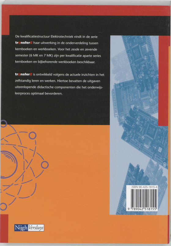 Telematicasystemen / TMA / Kernboek / TransferE / 4 achterkant