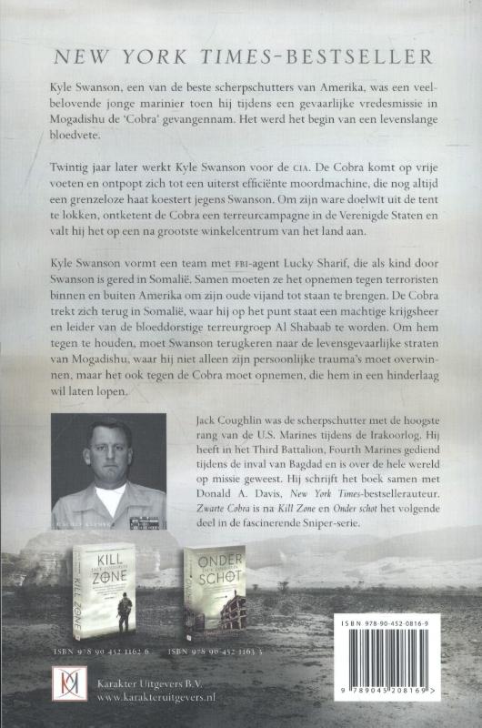 Zwarte Cobra / Sniper-serie / 3 achterkant