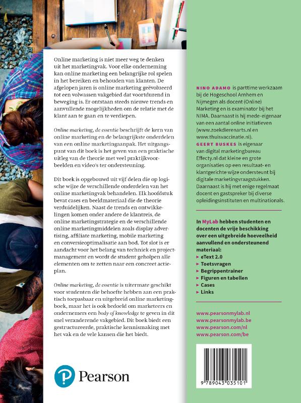 Online marketing achterkant
