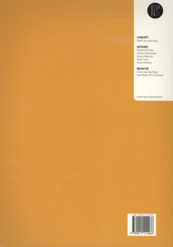 buiteNLand  / 5 vwo / deel Opdrachtenboek achterkant