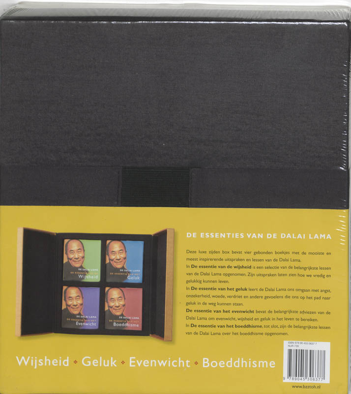 De Essenties Van De Dalai Lama Luxe Box achterkant
