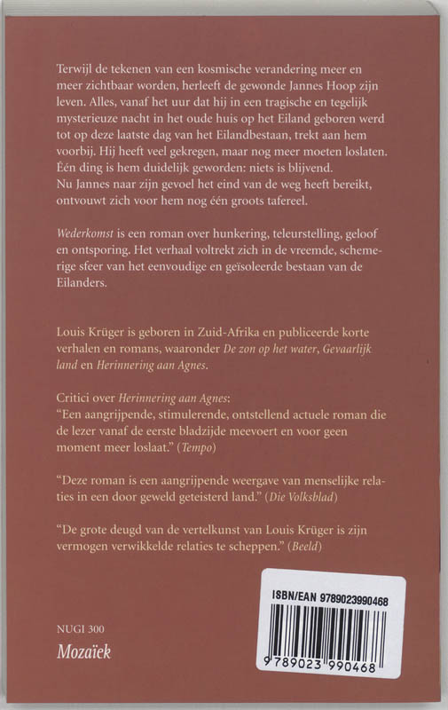 Wederkomst achterkant