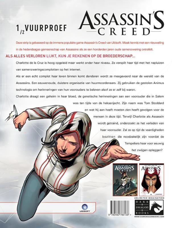 Assassin's Creed  -  Vuurproef 1 achterkant