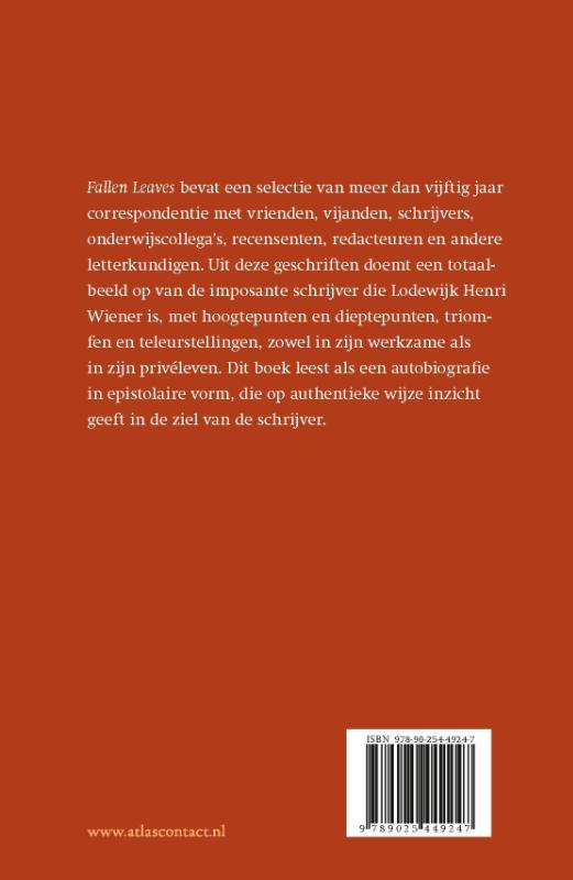 Fallen leaves achterkant