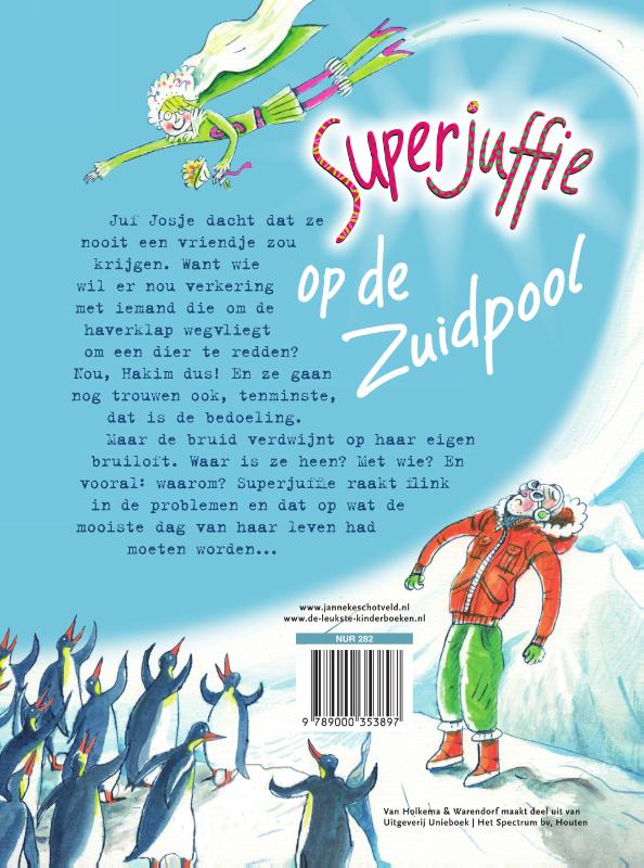 Superjuffie op de Zuidpool / Superjuffie / 7 achterkant