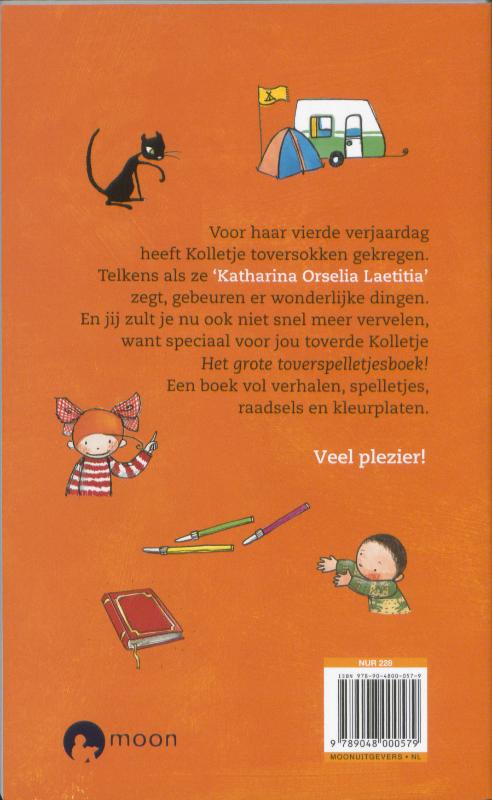 Kolletje / Het grote toverspelletjesboek achterkant