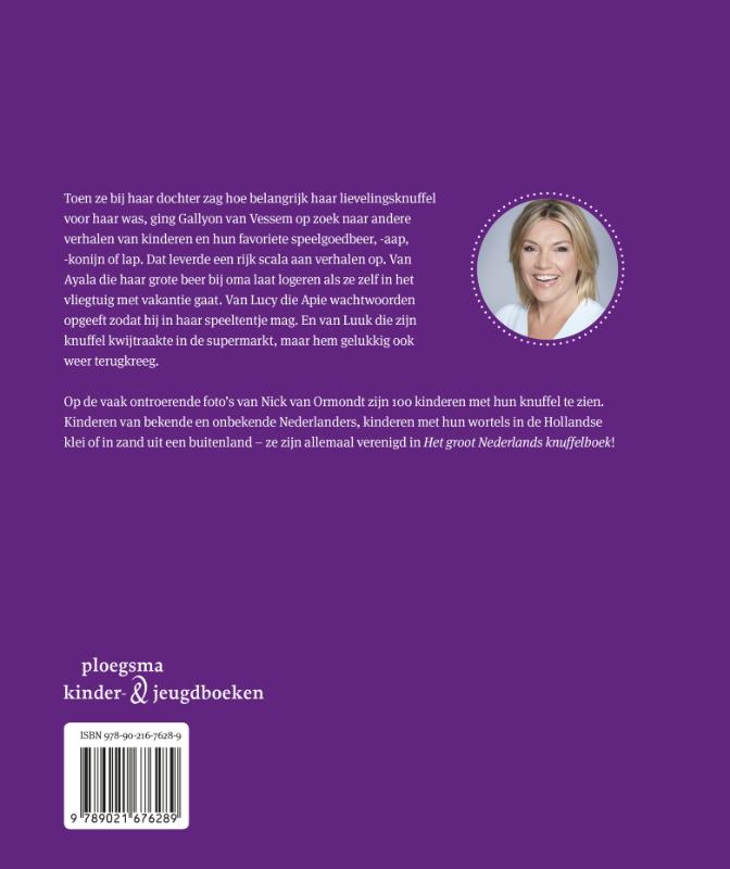 Groot Nederlands knuffelboek achterkant