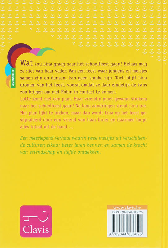 Lina & Lotte / Girls only achterkant