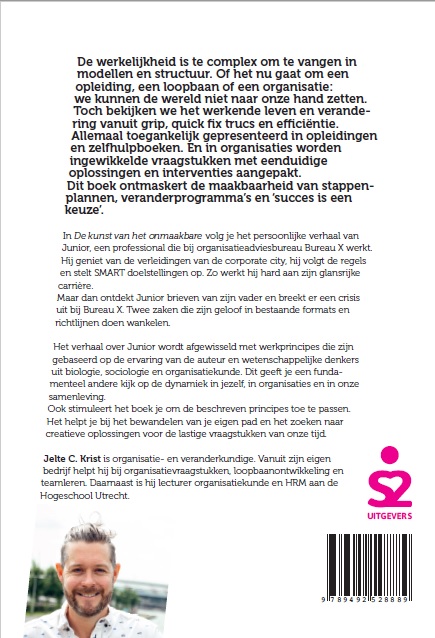 De kunst van het onmaakbare achterkant