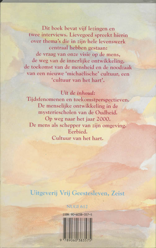 Cultuur van het hart achterkant