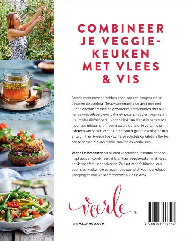 De Flexikok 2 -   Veggie meets vlees & vis achterkant