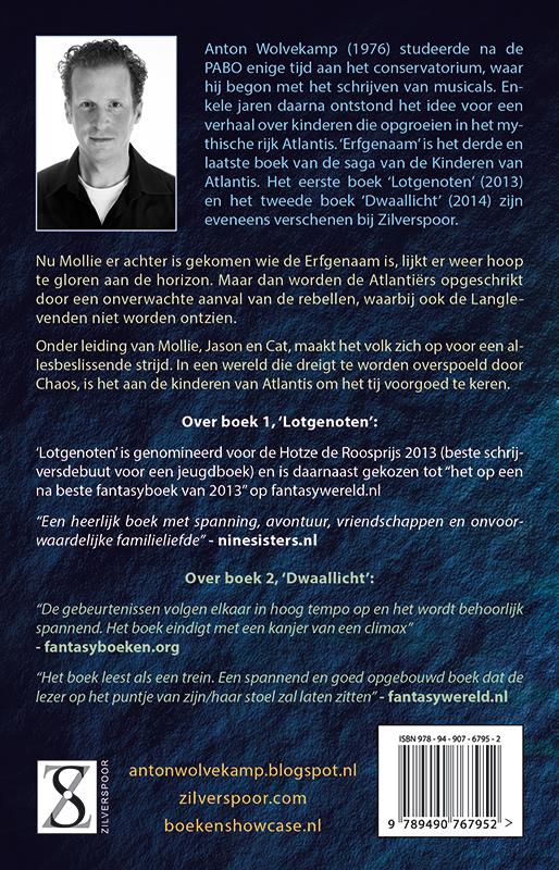 Erfgenaam / Kinderen van Atlantis / 3 achterkant