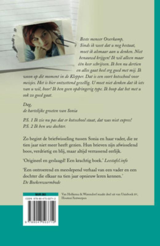 P.S. Ik Ben Uw Dochter achterkant