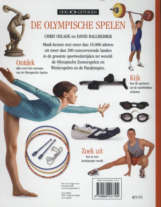 De olympische spelen / Ooggetuigen achterkant