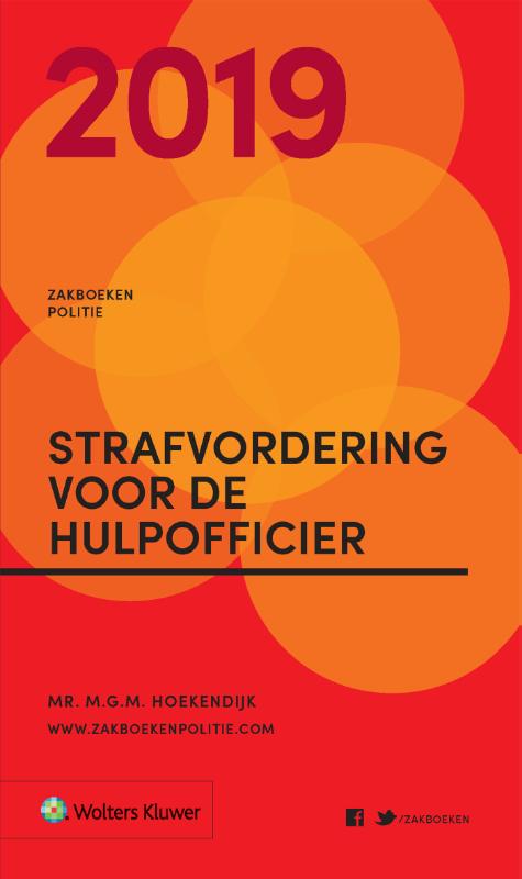 Zakboek Strafvordering voor de Hulpofficier 2019