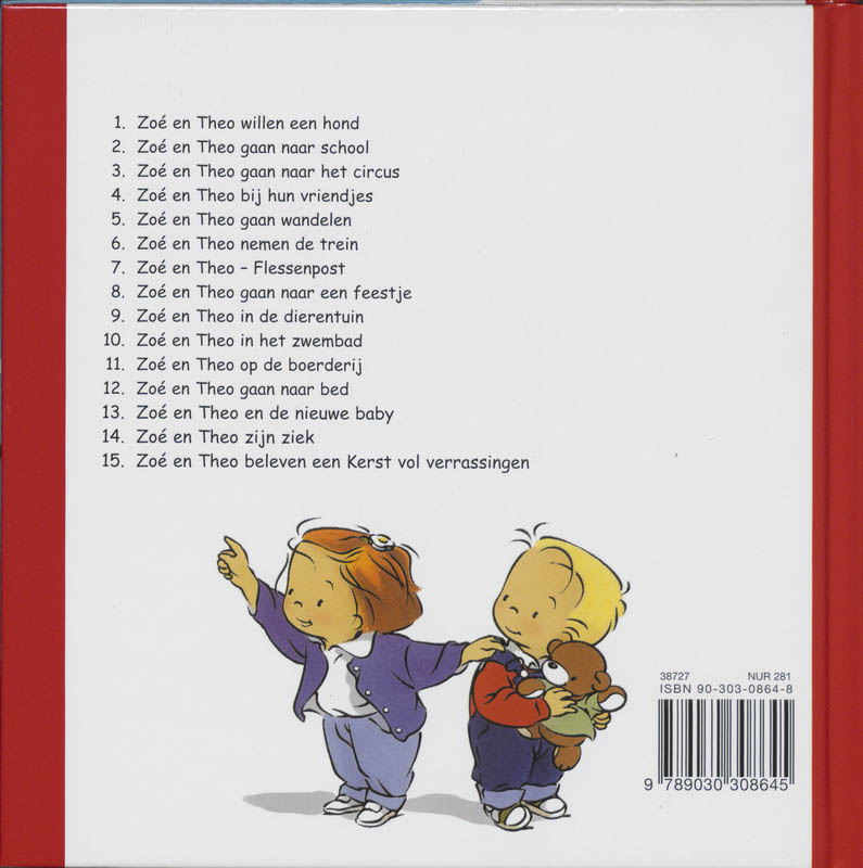 Zoe En Theo Beleven Kerst Vol Verrassing achterkant