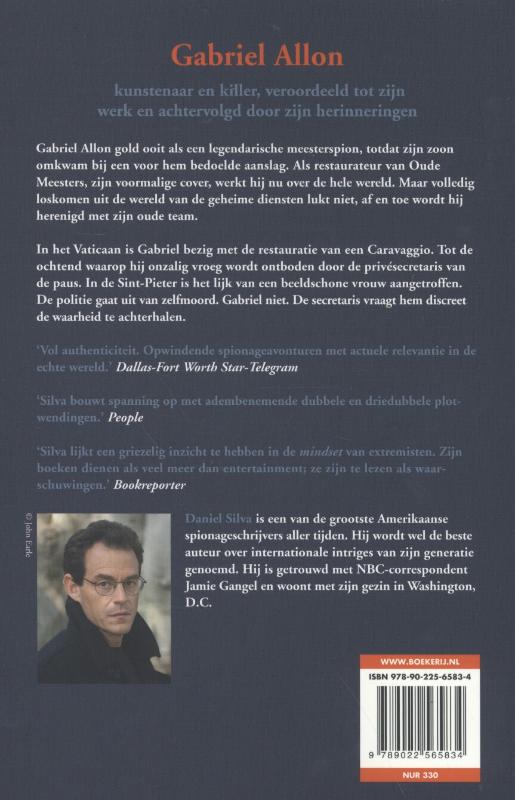 Gevallen engel achterkant