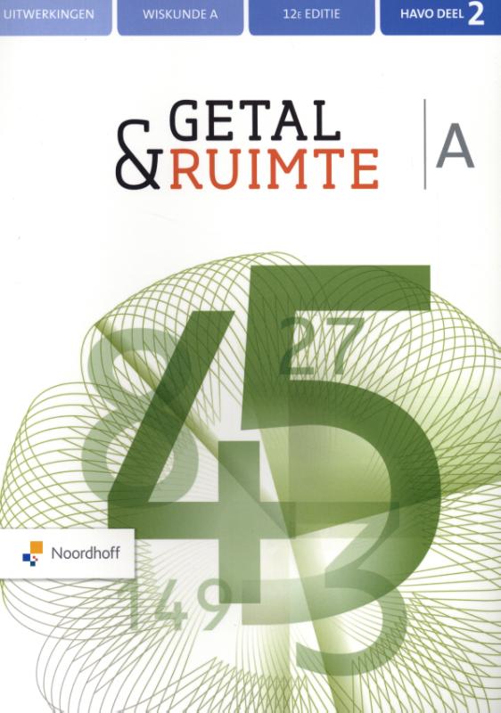 Getal & Ruimte havo A 2 uitwerkingen