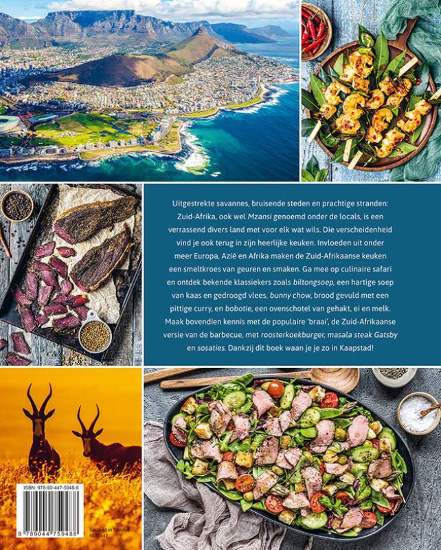 Deltas De Authentieke Zuid-afrikaanse Keuken achterkant