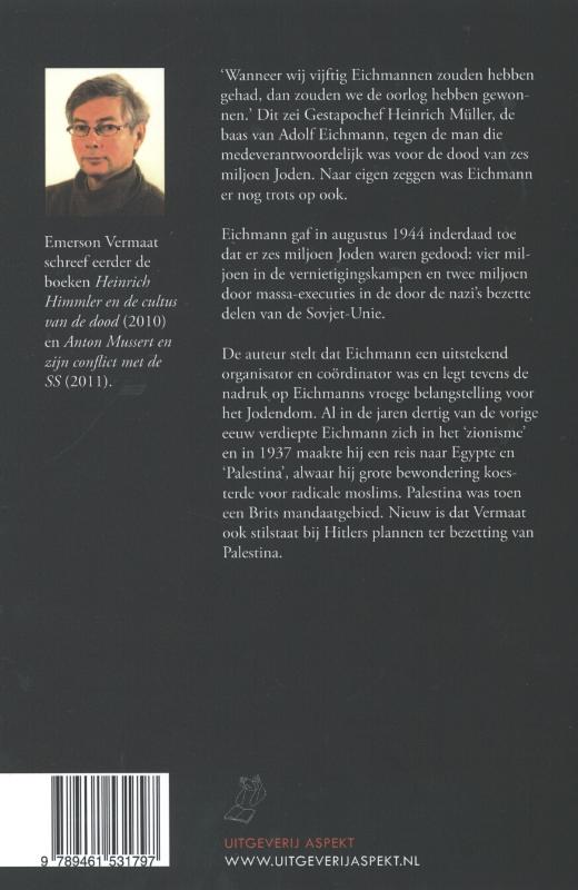 Adolf Eichmann achterkant