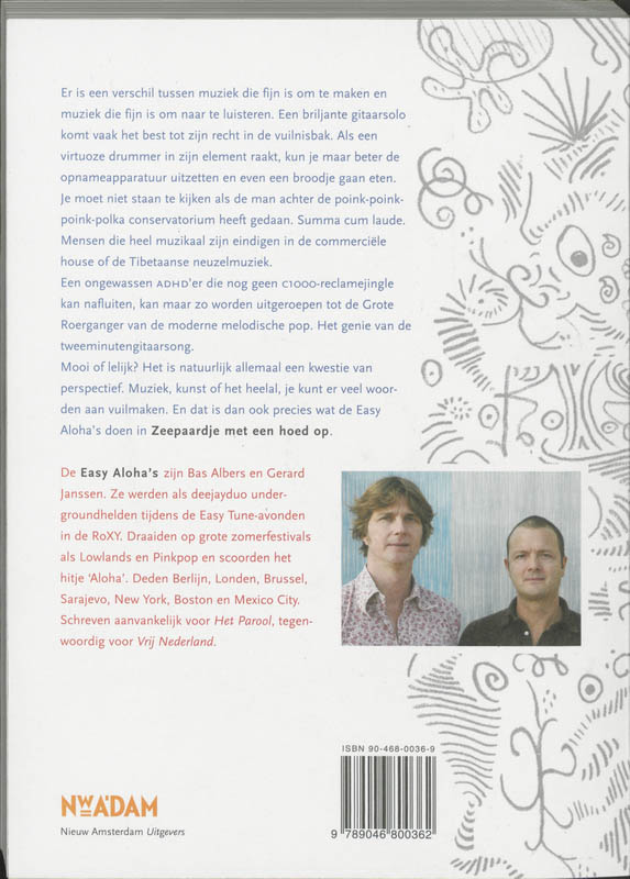 Zeepaardjes Met Een Hoed Op achterkant