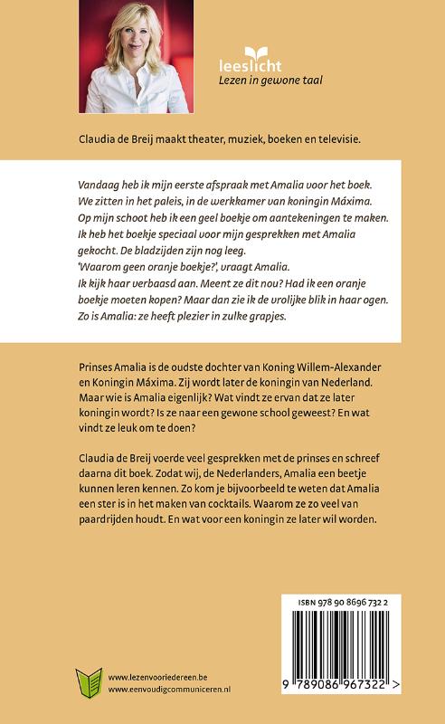 Amalia / Leeslicht achterkant