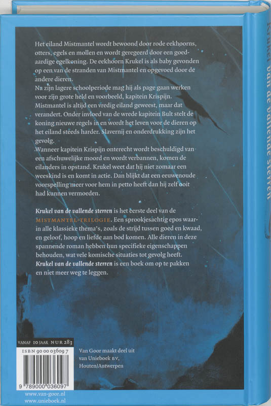 Krukel Van De Vallende Sterren 1 achterkant