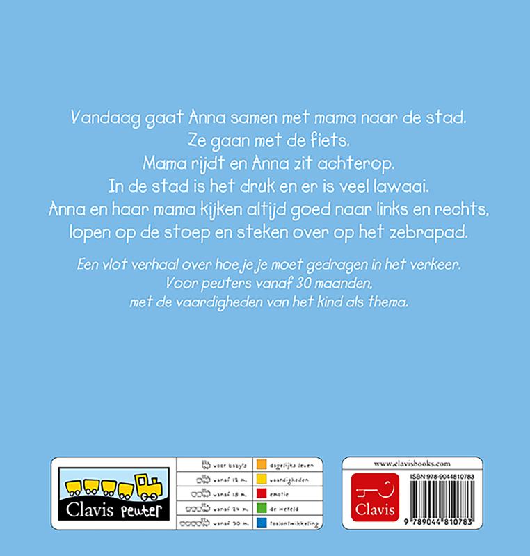 Anna in het verkeer / Anna achterkant