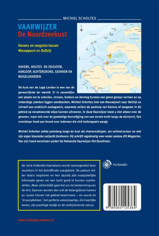 Vaarwijzer  -   Noordzeekust achterkant