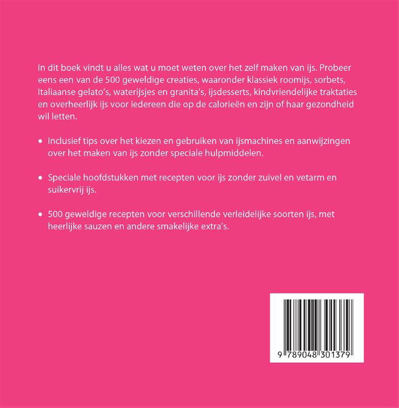 500 ijsrecepten achterkant